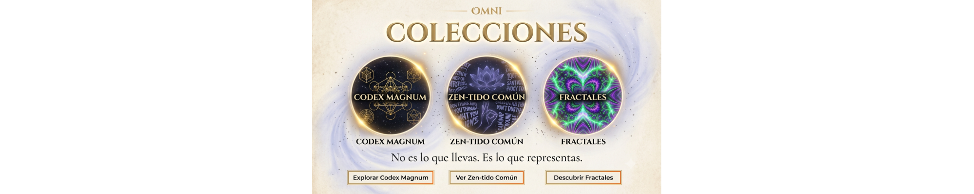 Colecciones OMNI | Ropa mística y Símbolos de Poder